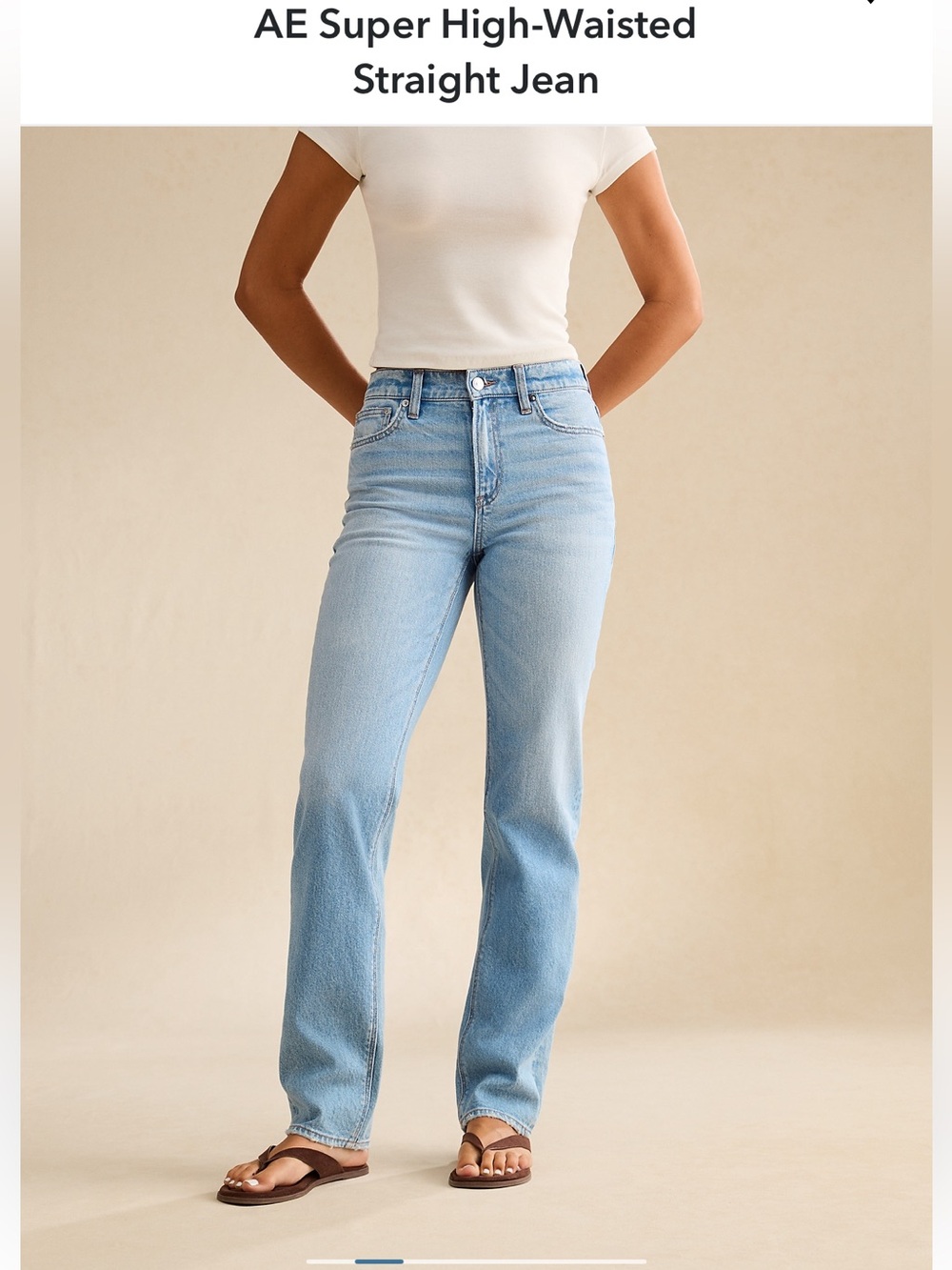 American Eagle High Rise Jeans
